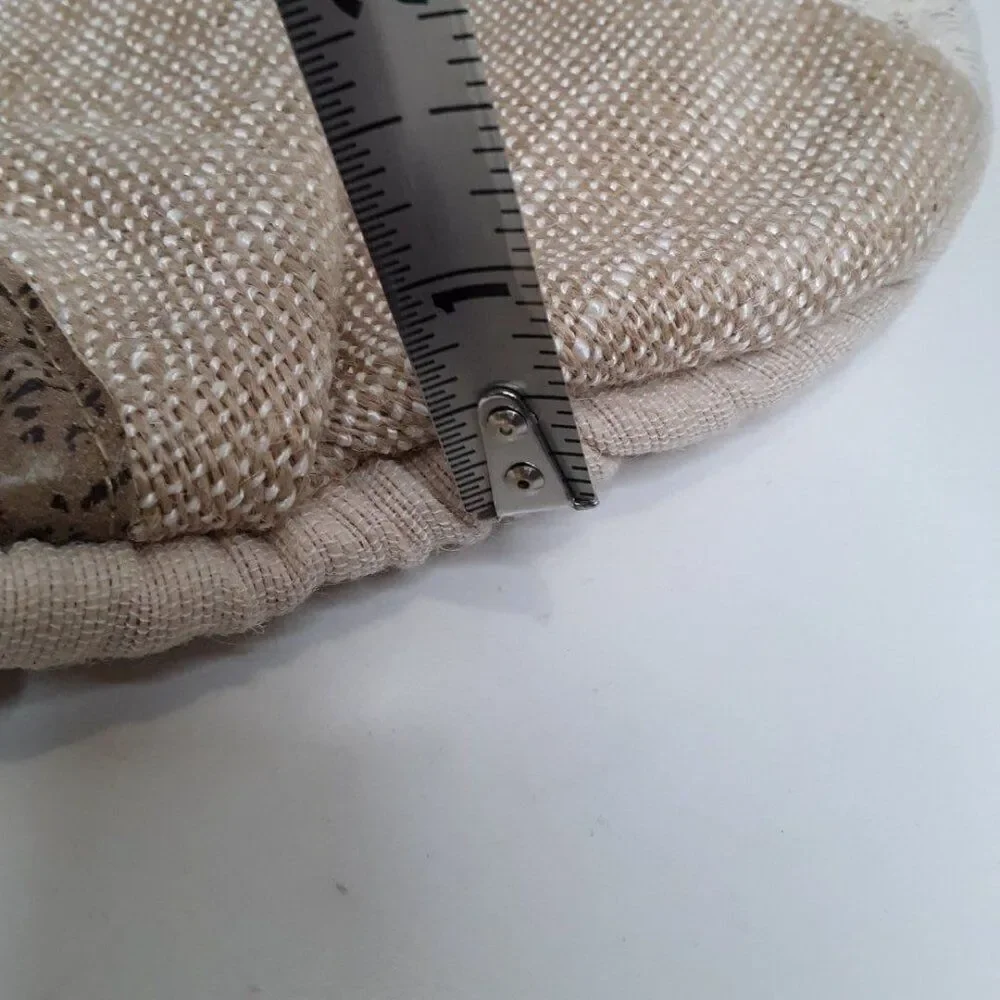 Vintage Dover Beige Patchwork Nature/BOHO Style Women's Clutch